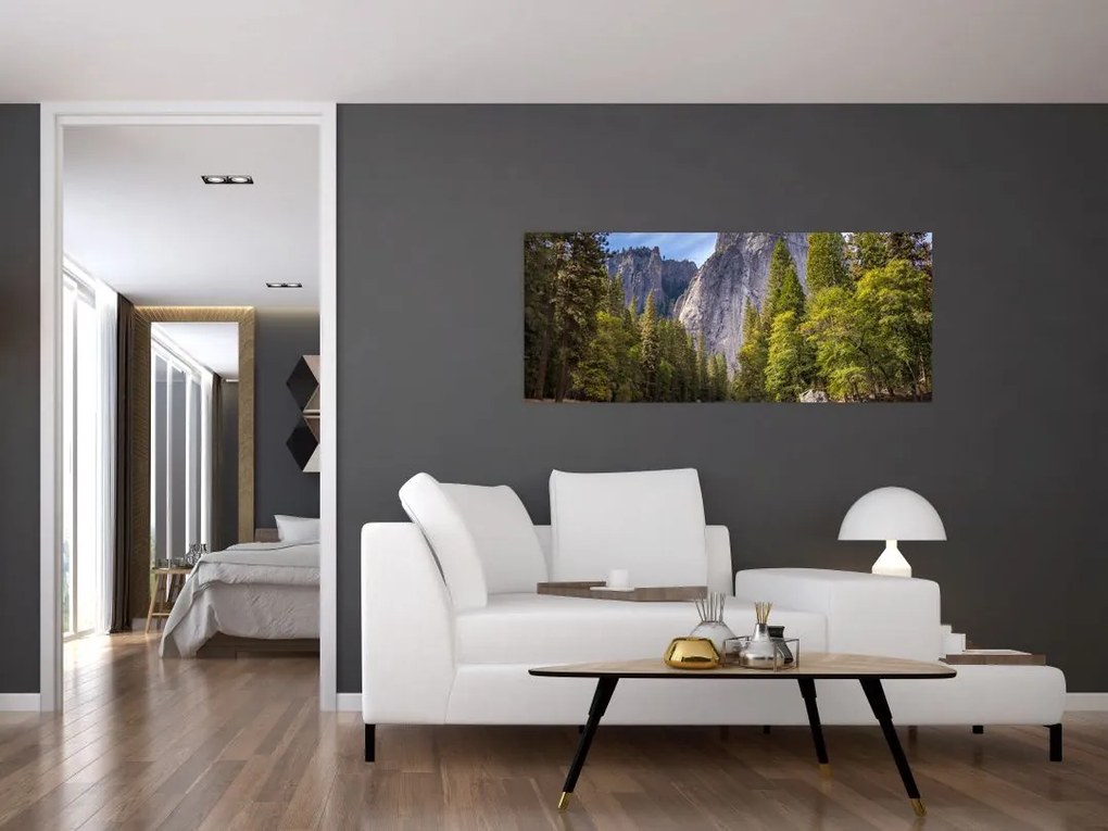 Tablou - Sub Piatra Yosemite (120x50 cm)