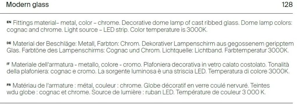 Aplica LED de perete design modern Verticale crom
