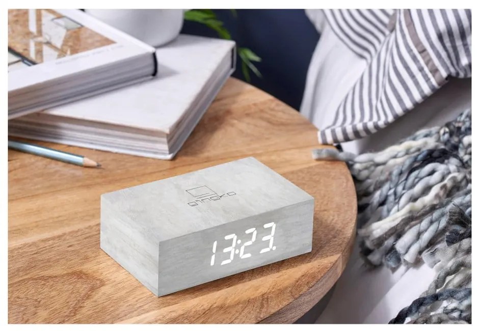 Ceas deșteptător digital Flip Click – Gingko