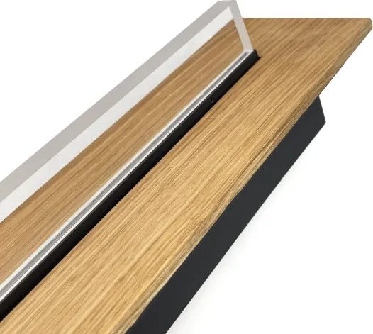 Brilagi - Plafonieră LED WOODY FLAT LED/25W/230V 118 cm stejar/negru