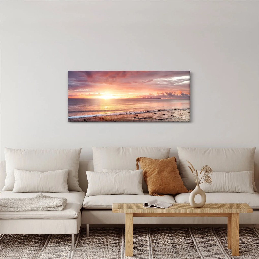 Tablou - Panorama mării (120x50 cm)