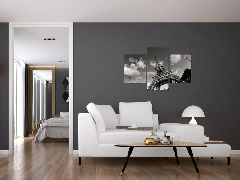 Tablou - Turnul Eiffel din Paris (90x60 cm)