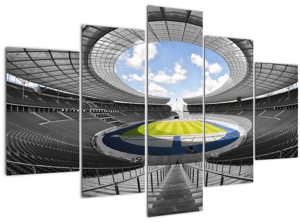 Tablou - stadionul de fodbal (150x105 cm)