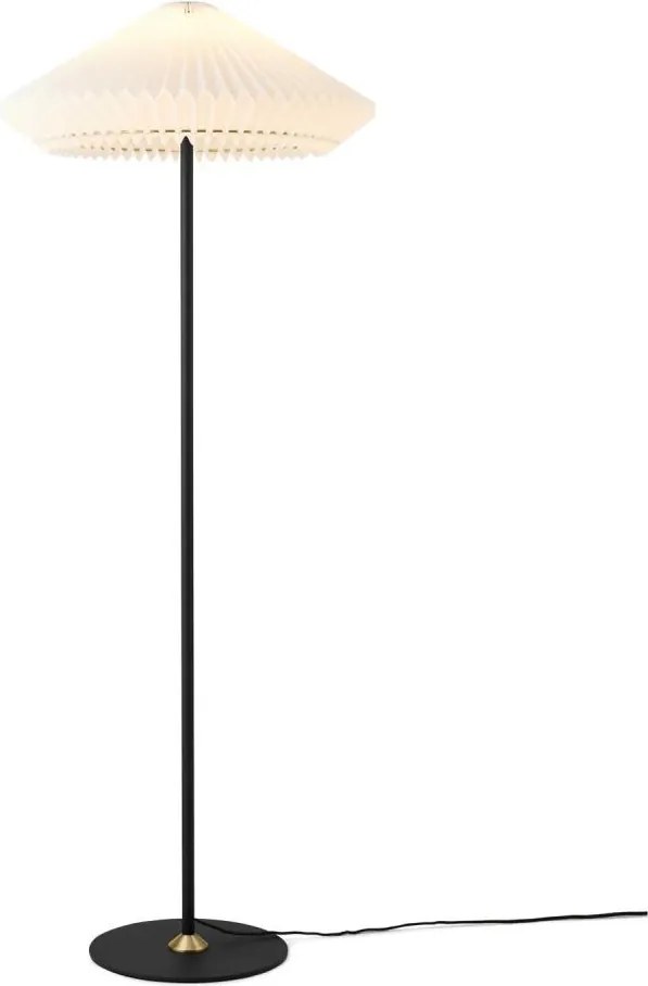 Halo Design 745043 - Lampă de podea PARIS 1xE27/40W/230V negru/alb/stejar