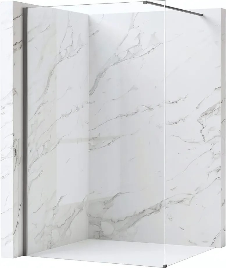 Paravan de dus Rea Flexi Transparent   Titan 110