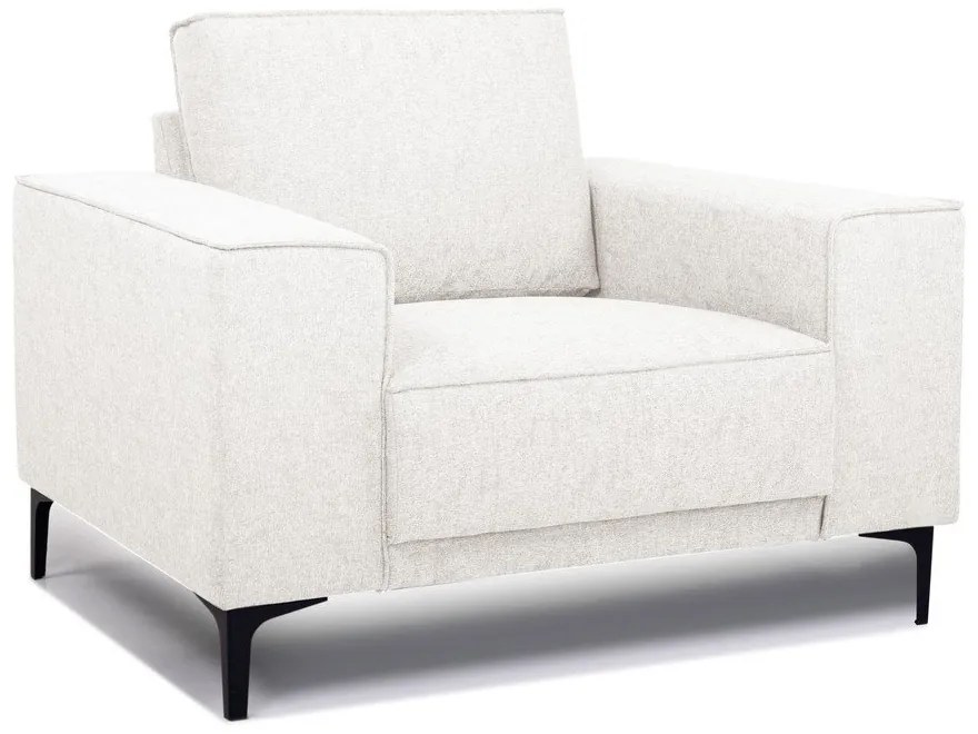 Fotoliu alb Copenhagen - Scandic