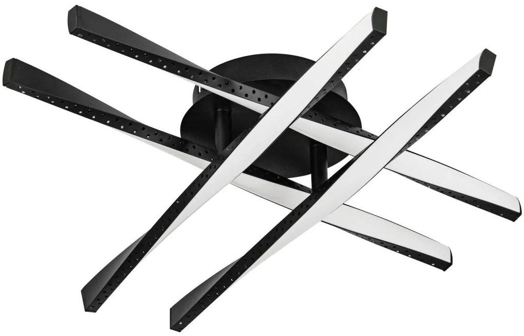 Eglo 75683 - Plafonieră LED ADEJE LED/19W/230V, neagră