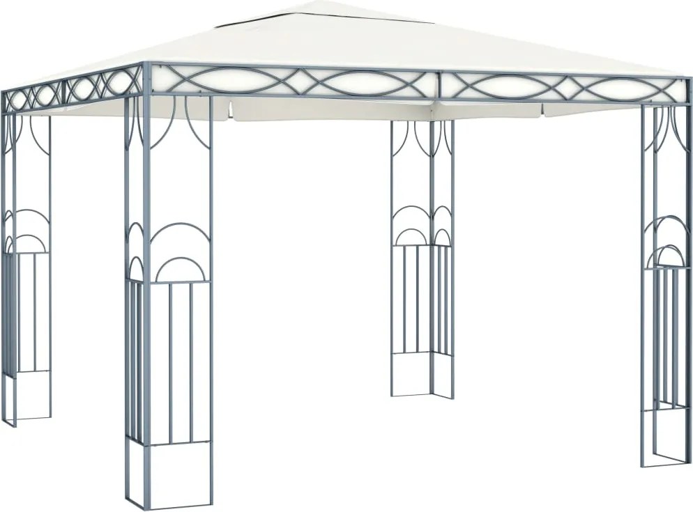 vidaXL Pavilion, crem, 300 x 300 cm