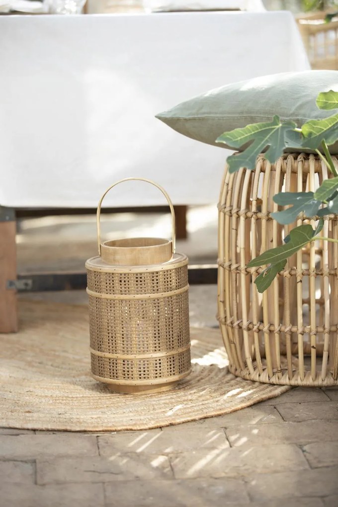 Felinar pentru lumânare cu laturi de hartie HURRICANE