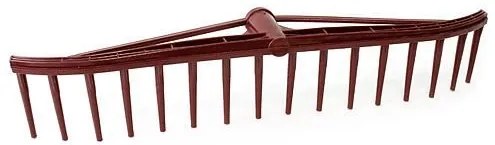 Grebla pentru frunze, gradina, fara coada, PVC, 16 dinti, Strend Pro