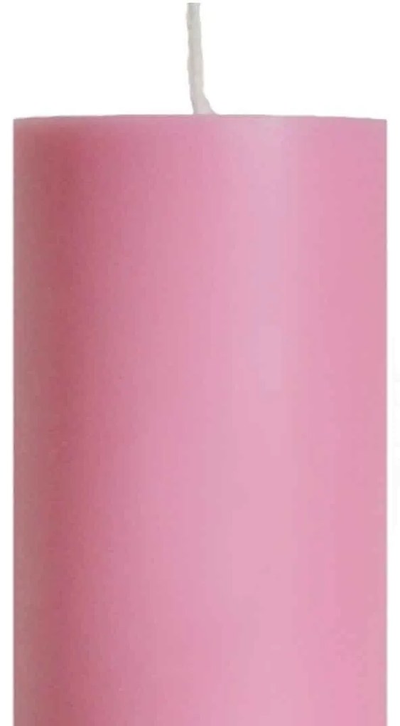 Lumanare Botez Colorata 5,5 cm, 30 cm, Roz
