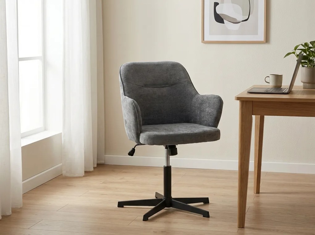 Scaun de birou gri NERIS