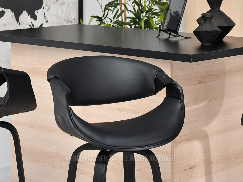Scaun Bjorn H (negru). 1110649