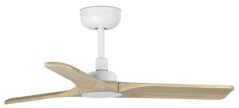 Ventilator de tavan cu telecomanda HEYWOOD S alb/lemn artar