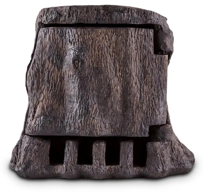 Power Treesoclu cu 4 prize, cablu de 5 m, trunchi de copac