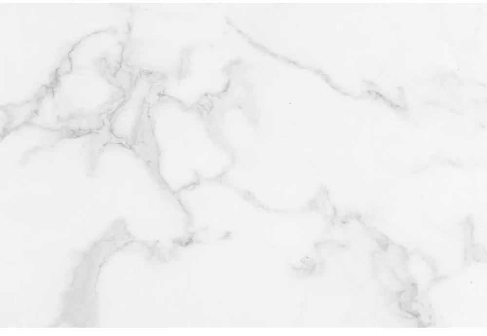 Măsuță de cafea albă cu blat cu aspect de marmură 55x110 cm Barossa – Actona