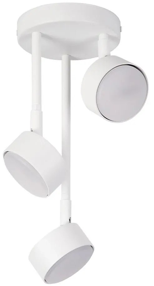 Lustră pe tijă NEMO 3xGX53/12W/230V alb