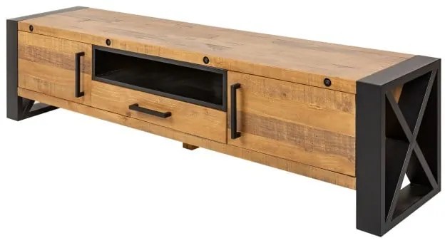 Comoda TV THOR 200 cm din lemn de pin natural