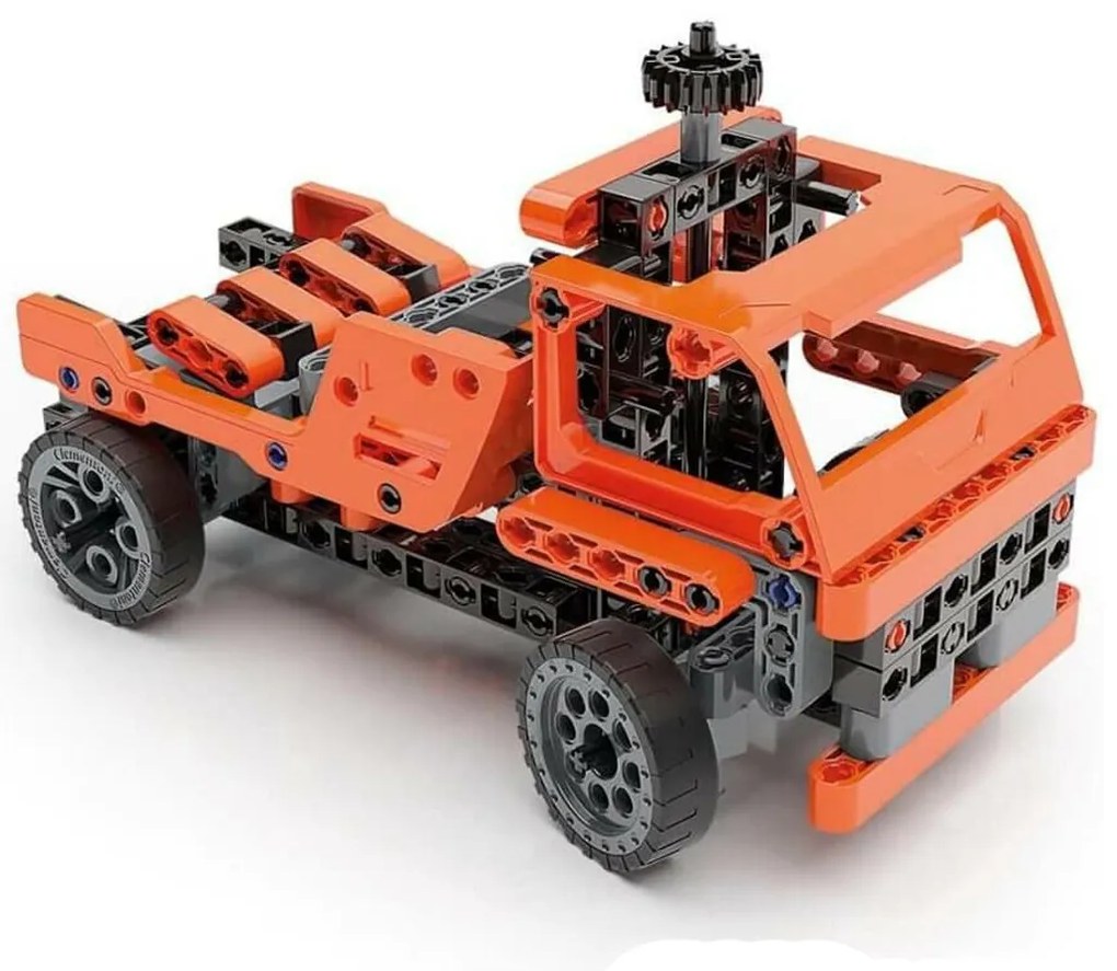 Vehicul Mechanics Set de construcție 10 în 1 Camion Clementoni