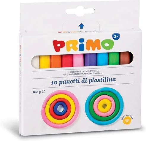 Plastilina 10 culori Primo 266CP10