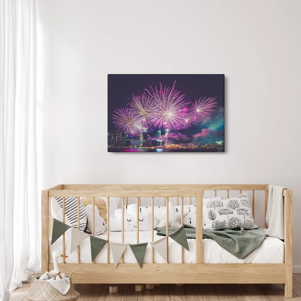 Tablou cu artificii (90x60 cm)