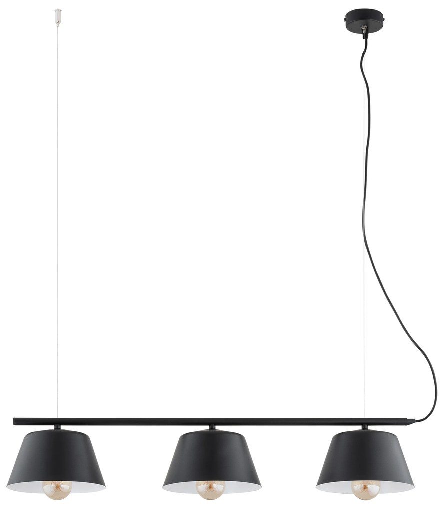Emibig Gelato lampă suspendată 3x15 W alb 1336/3