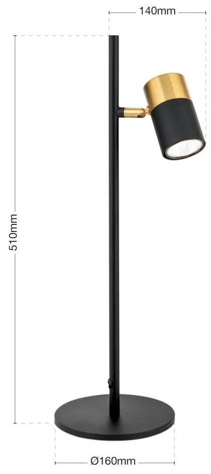Veioza/Lampa de masa stil minimalist modern KEVIN