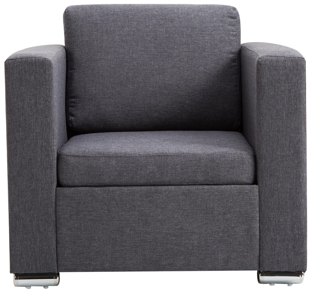 HomCom Fotoliu modern, fotoliu de design gri, mobilier pentru living | AOSOM RO