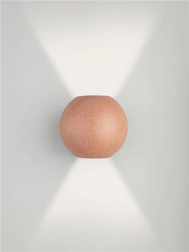 Aplica LED ambientala exterior IP65 SIMENTI Red Sandstone