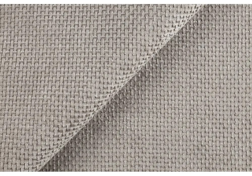 Canapea maro deschis cu tapițerie din chenille 140 cm Freya – Ropez