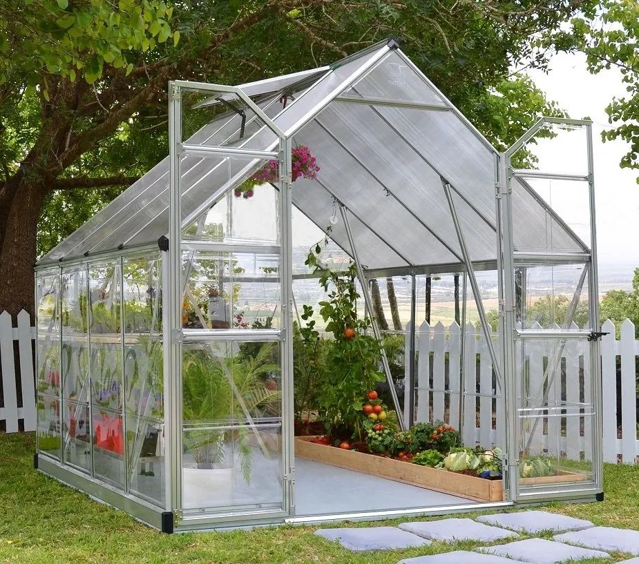 Seră de flori din policarbonat Balance Silver 2,44 x 2,47 m Palram - Canopia