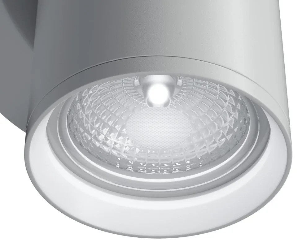 Aplica de perete design tehnic Focus S alb