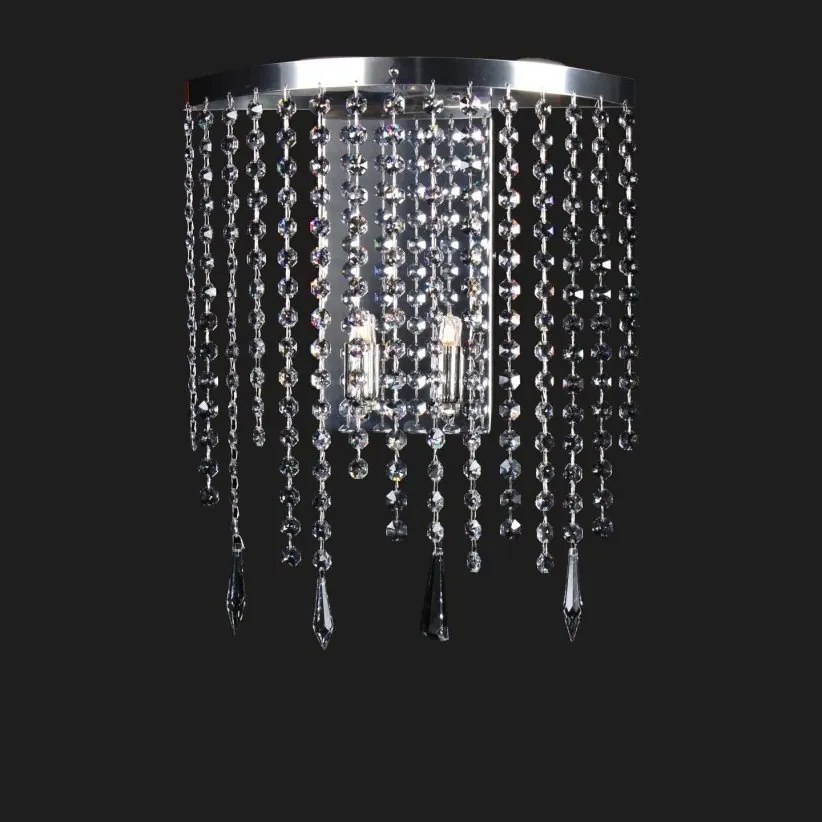 Aplica de perete cristal Bohemia N27 701/ 02/3, 3-K