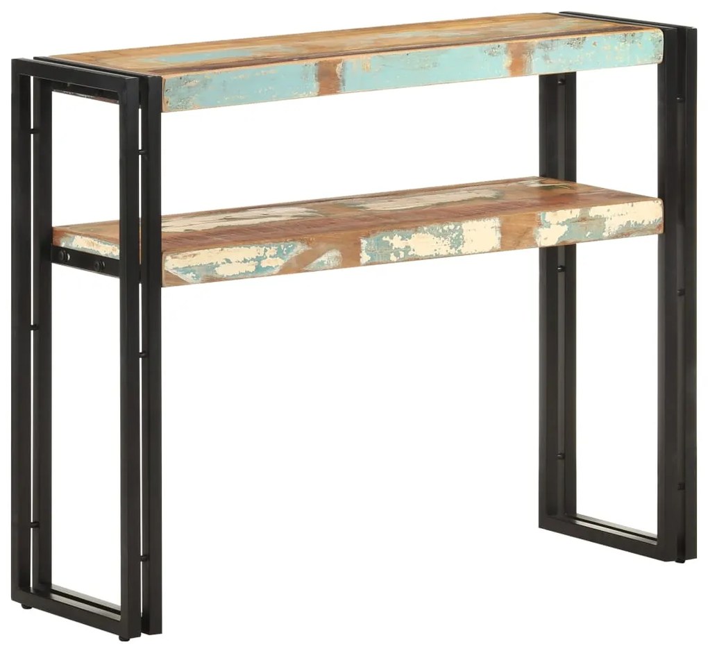 321098 vidaXL Masă consolă, 90x30x75 cm, lemn masiv reciclat