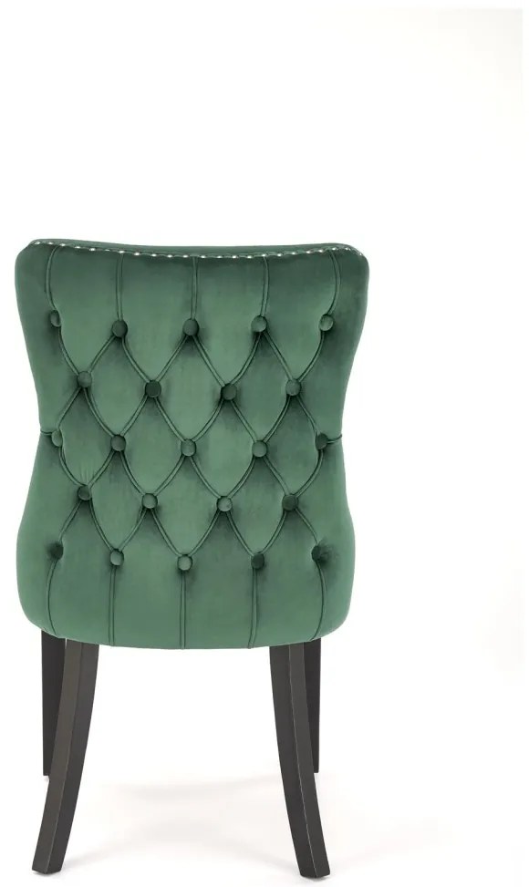 Scaun Alda velvet verde inchis H95 cm