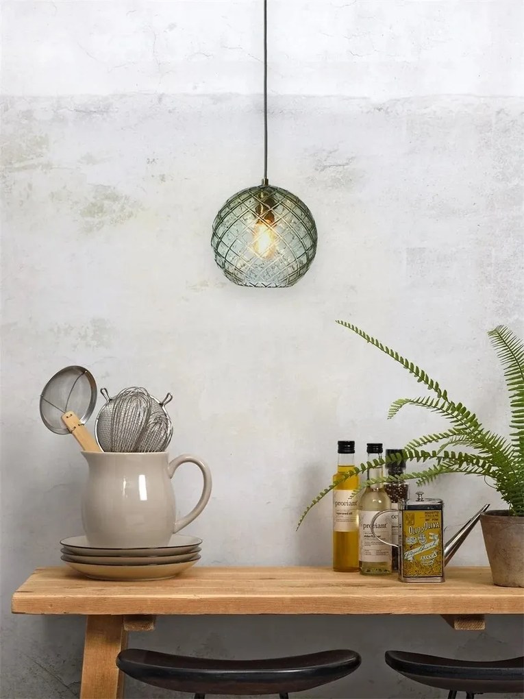 Pendul design modern Venice globe green