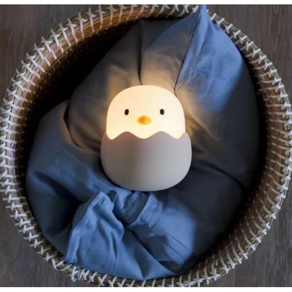 Lampă LED RGB tactilă reîncărcabilă dimabilă pentru copii MegaLight EGGY EGG LED/5V