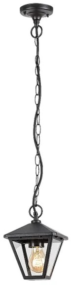 Lustră pe lanț de exterior PARAVENTO 1xE27/40W/230V IP44 Rabalux 7149