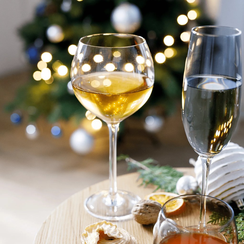 Pahare de vin, set de 6, 500 ml, maro deschis fumuriu , LILO TIP 1