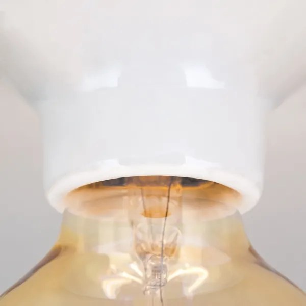 Orion - Plafonieră FROST 1xE27/60W/230V albă