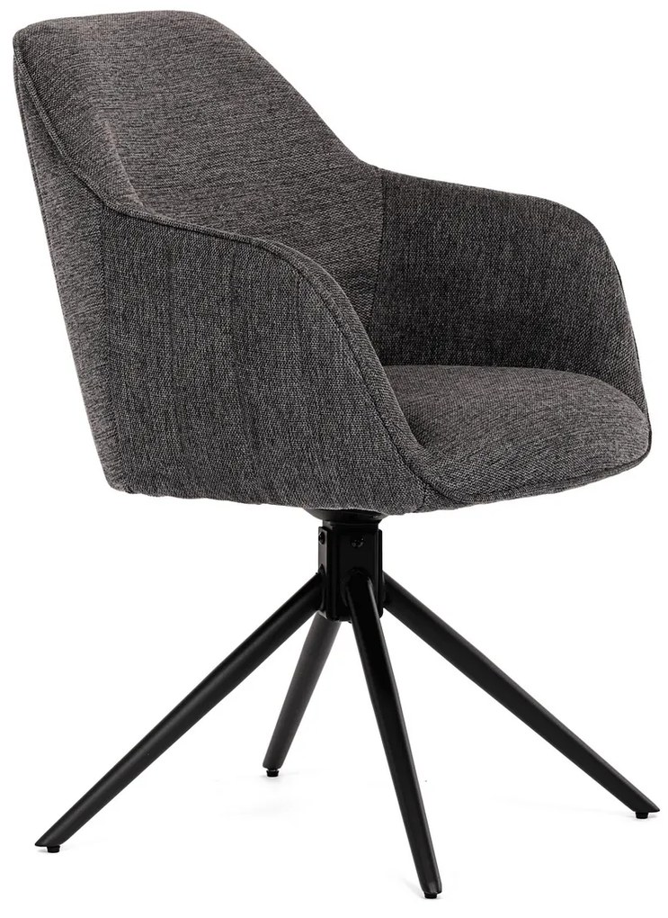 Set de scaune de sufragerie cu mecanism deîntoarcere HC-536 GREY2, 2 buc.