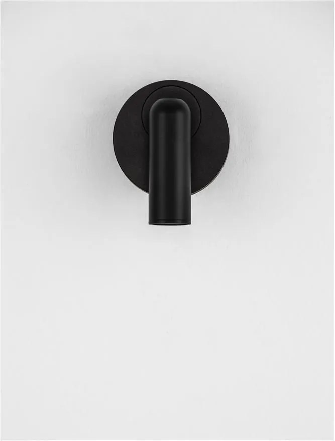 Aplica spot LED directionabil negru PICTOR