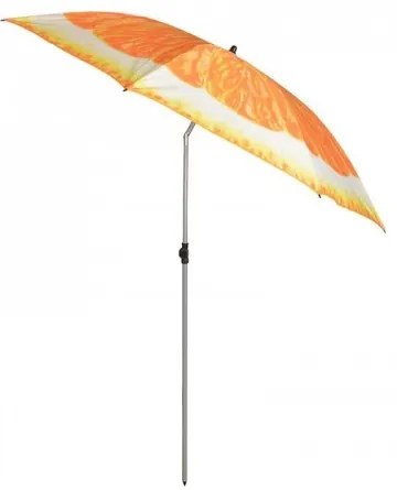 Umbrela pentru plaja, Oranges Portocaliu, Ø184xH226 cm