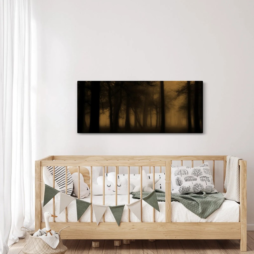 Tablou - Pădurea întunecată (120x50 cm)