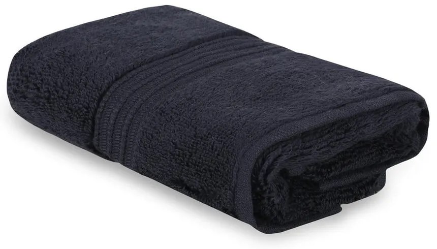 Prosop albastru închis din bumbac 30x50 cm Chicago – Foutastic