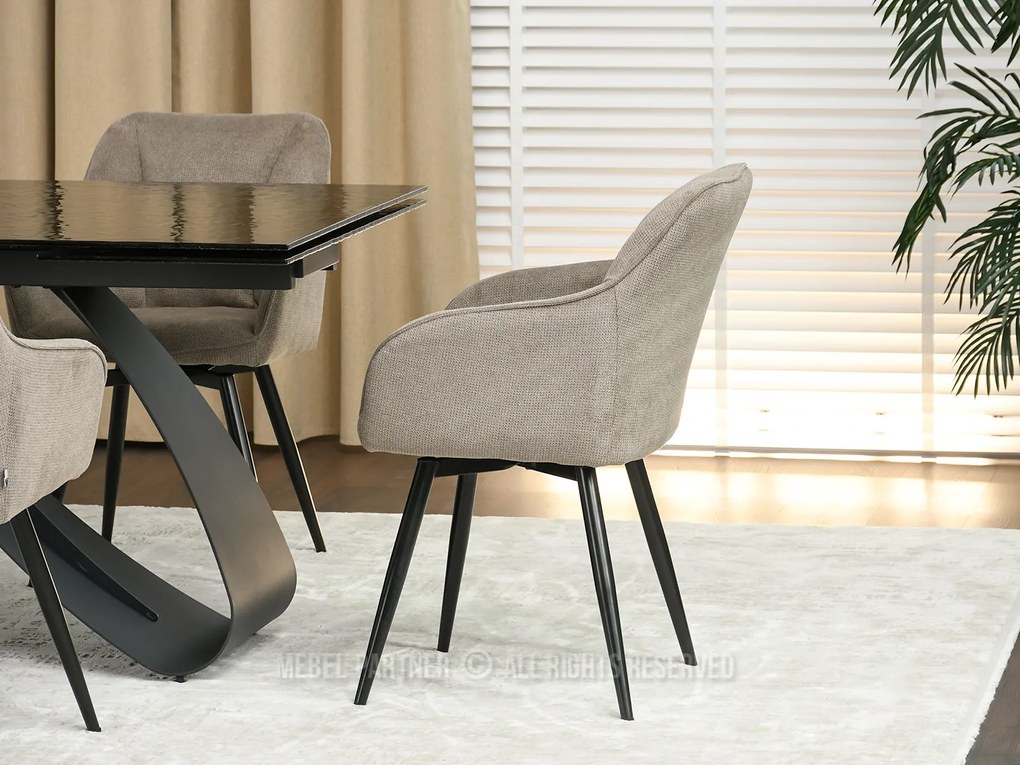 Scaun Bonita (bej + negru). 1110953