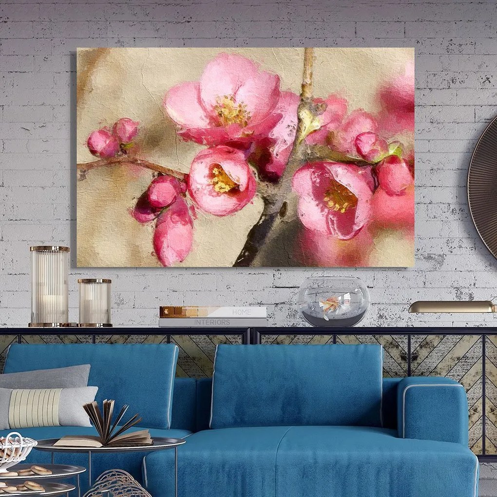 Tablou Canvas - Flori de mar 80 x 125 cm