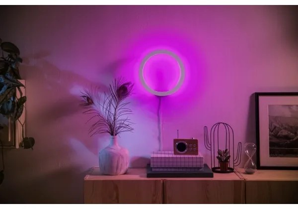 Philips 40901/31/P9 Hue SANA LED RGBW stropní stmívatelné svítidlo 20W/230V