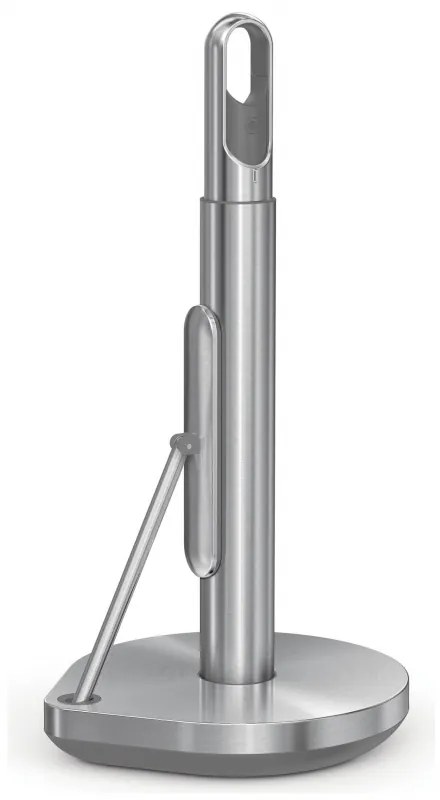 Suport hartie de bucatarie cu pulverizator integrat SimpleHuman KT1196, 177 ml, 20.3x17.8x38.1 cm, Otel inoxidabil, Inox
