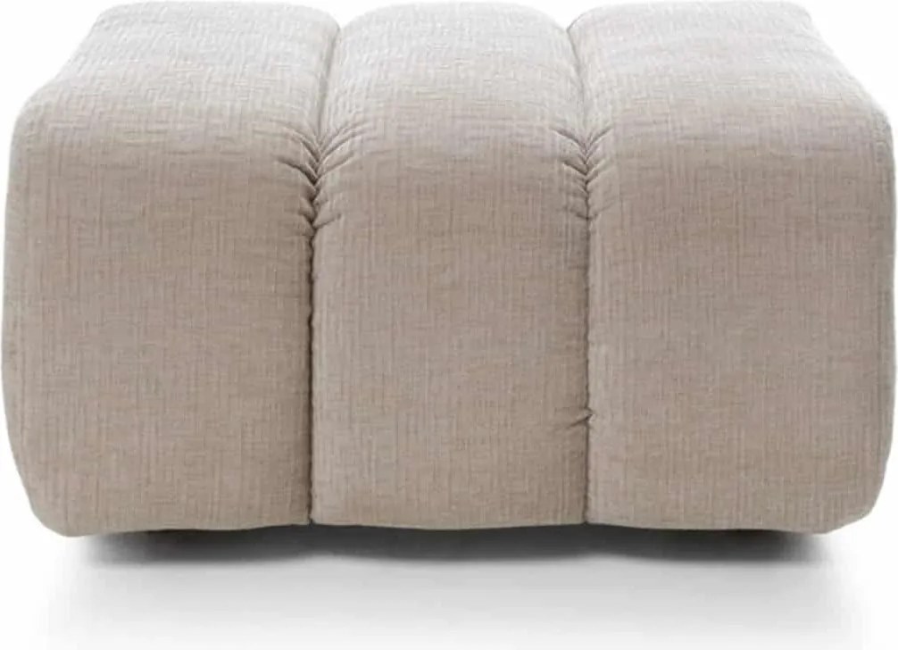 Pouf lemn masiv Zurich